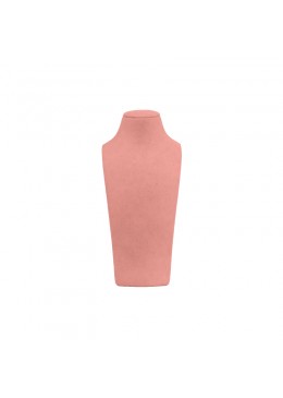 Peto busto display personalizado en microfibra para joyeria bisuteria y joyas cd-c101