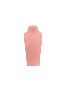 Peto busto display personalizado en microfibra para joyeria bisuteria y joyas cd-c101