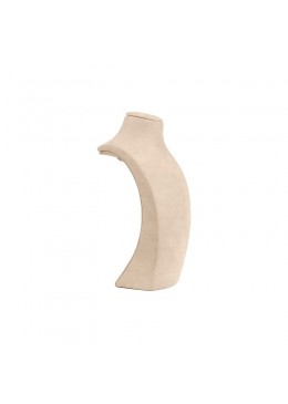 Peto busto display personalizado en microfibra para joyeria bisuteria y joyas cd-c101