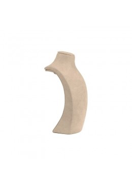 Peto busto display personalizado en microfibra para joyeria bisuteria y joyas cd-c101