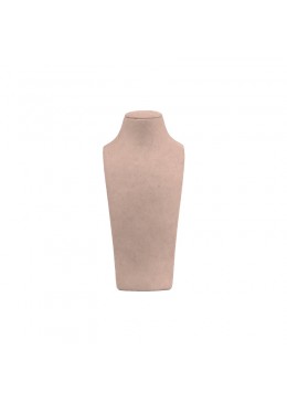 Peto busto display personalizado en microfibra para joyeria bisuteria y joyas cd-c101