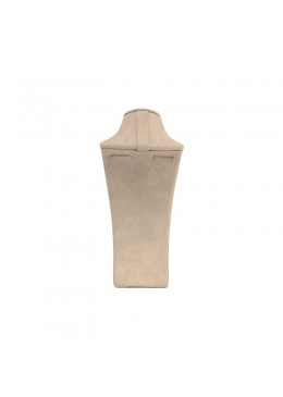 Peto busto display personalizado en microfibra para joyeria bisuteria y joyas cd-c101