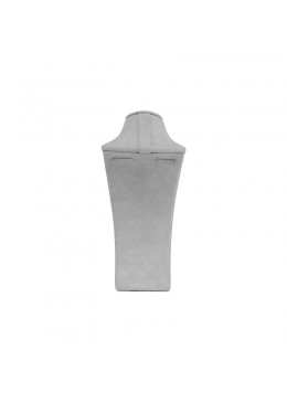 Peto busto display personalizado en microfibra para joyeria bisuteria y joyas cd-c101