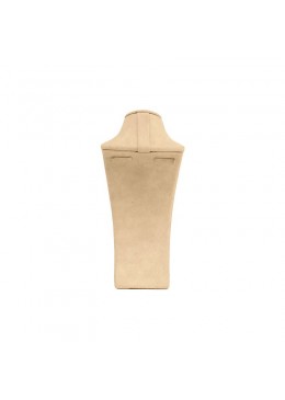 Peto busto display personalizado en microfibra para joyeria bisuteria y joyas cd-c101