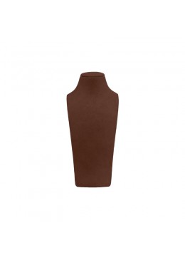 Peto busto display personalizado en microfibra para joyeria bisuteria y joyas cd-c101