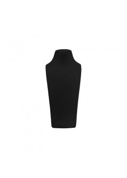 Peto busto display personalizado en microfibra para joyeria bisuteria y joyas cd-c101