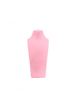 Peto busto display personalizado en microfibra para joyeria bisuteria y joyas cd-c101