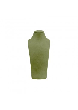 Peto busto display personalizado en microfibra para joyeria bisuteria y joyas cd-c101