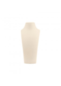 Peto busto display personalizado en nappa para joyeria bisuteria y joyas cd-c101