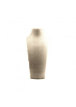Peto busto display personalizado en nappa para joyeria bisuteria y joyas cd-c101