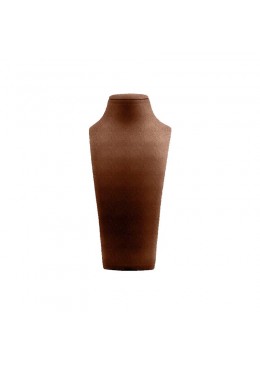 Peto busto display personalizado en nappa para joyeria bisuteria y joyas cd-c102
