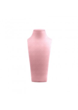 Peto busto display personalizado en nappa para joyeria bisuteria y joyas cd-c102