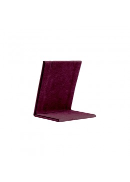 Expositor para colgante personalizado en microfibra para joyeria bisuteria y joyas cd-cg101