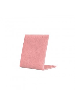 Expositor para colgante personalizado en microfibra para joyeria bisuteria y joyas cd-cg101