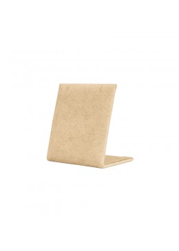 Expositor para colgante personalizado en microfibra para joyeria bisuteria y joyas cd-cg101