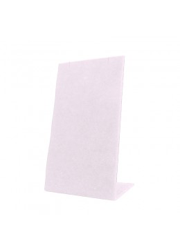 Expositor para collar o colgante personalizado en microfibra para joyeria bisuteria y joyas cd-cg104