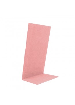 Expositor para collar o colgante personalizado en microfibra para joyeria bisuteria y joyas cd-cg104