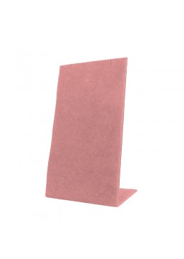 Expositor para collar o colgante personalizado en microfibra para joyeria bisuteria y joyas cd-cg104