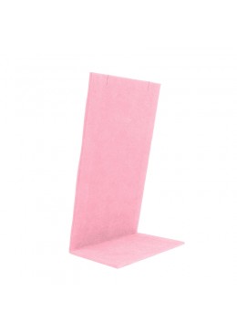 Expositor para collar o colgante personalizado en microfibra para joyeria bisuteria y joyas cd-cg104