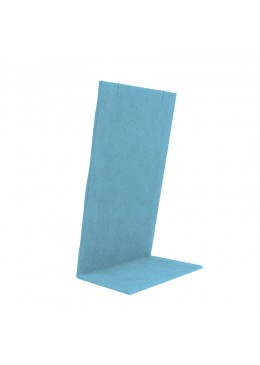 Expositor para collar o colgante personalizado en microfibra para joyeria bisuteria y joyas cd-cg104