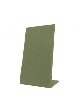 Expositor para collar o colgante personalizado en microfibra para joyeria bisuteria y joyas cd-cg104