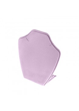 Expositor para collar o colgante personalizado en microfibra para joyeria bisuteria y joyas cd-cg121