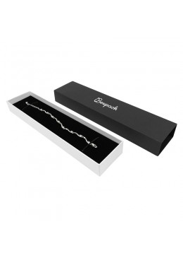 Caja de carton para pulsera extendida de joyeria y bisuteria SL-51