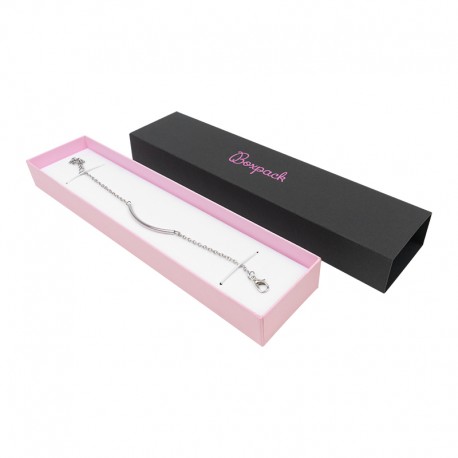 Caja de carton para pulsera extendida de joyeria y bisuteria SL-51