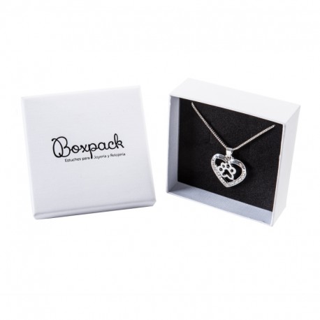 Caja de carton para juego de sortija, pendientes y colgante de joyeria y bisuteria MP-81