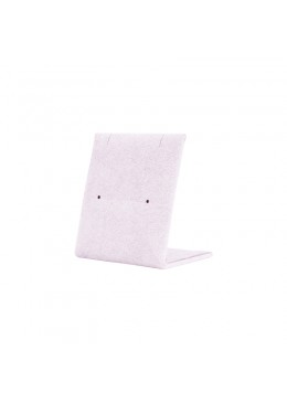 Expositor para pendientes personalizado en microfibra para joyeria bisuteria y joyas cd-p101