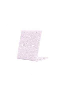 Expositor para pendientes personalizado en microfibra para joyeria bisuteria y joyas cd-p101