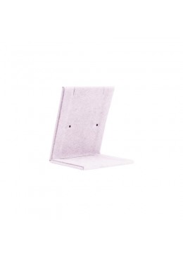 Expositor para pendientes personalizado en microfibra para joyeria bisuteria y joyas cd-p101