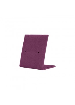 Expositor para pendientes personalizado en microfibra para joyeria bisuteria y joyas cd-p101