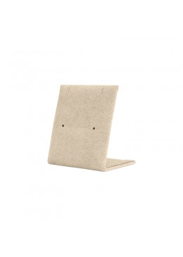 Expositor para pendientes personalizado en microfibra para joyeria bisuteria y joyas cd-p101