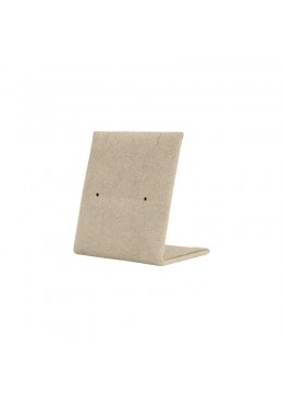 Expositor para pendientes personalizado en microfibra para joyeria bisuteria y joyas cd-p101