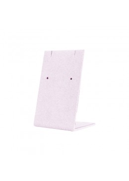 Expositor para pendientes personalizado en microfibra para joyeria bisuteria y joyas cd-p102