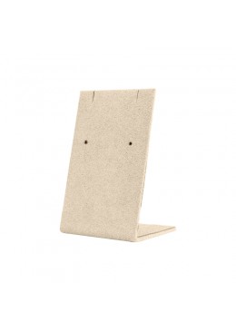 Expositor para pendientes personalizado en microfibra para joyeria bisuteria y joyas cd-p102