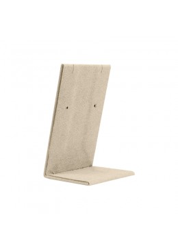 Expositor para pendientes personalizado en microfibra para joyeria bisuteria y joyas cd-p102