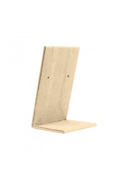 Expositor para pendientes personalizado en microfibra para joyeria bisuteria y joyas cd-p102