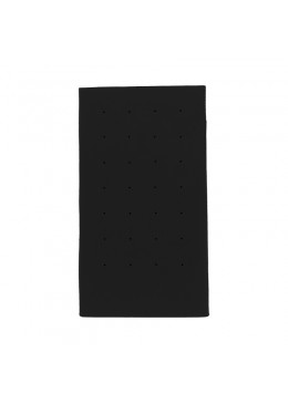 Expositor para 14 pares de pendientes personalizado en microfibra para joyeria bisuteria y joyas cd-p121