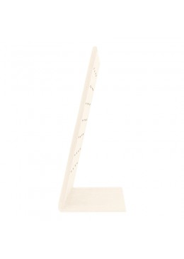 Expositor para 14 pares de pendientes personalizado en microfibra para joyeria bisuteria y joyas cd-p121