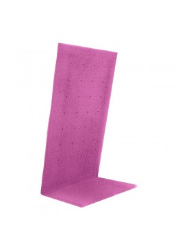 Expositor para 14 pares de pendientes personalizado en velvet para joyeria bisuteria y joyas cd-p121