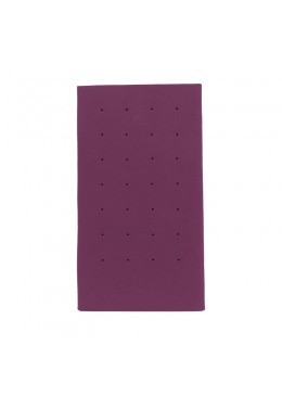 Expositor para 14 pares de pendientes personalizado en microfibra para joyeria bisuteria y joyas cd-p121