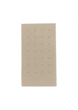 Expositor para 14 pares de pendientes personalizado en microfibra para joyeria bisuteria y joyas cd-p121