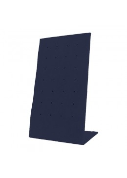 Expositor para 14 pares de pendientes personalizado en microfibra para joyeria bisuteria y joyas cd-p121