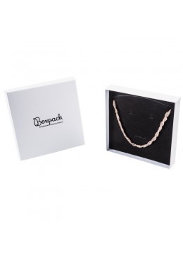 Caja de carton para collar gargantilla de joyeria y bisuteria MP18