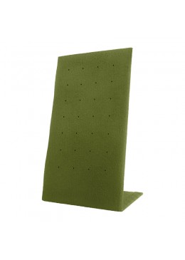 Expositor para 14 pares de pendientes personalizado en velvet para joyeria bisuteria y joyas cd-p121