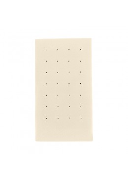 Expositor para 14 pares de pendientes personalizado en nappa para joyeria bisuteria y joyas cd-p121