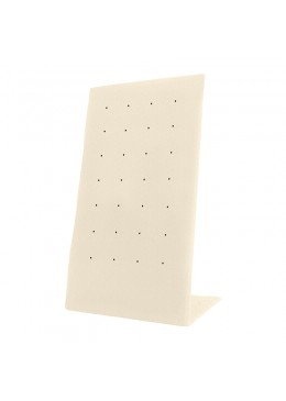 Expositor para 14 pares de pendientes personalizado en nappa para joyeria bisuteria y joyas cd-p121