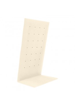 Expositor para 14 pares de pendientes personalizado en nappa para joyeria bisuteria y joyas cd-p121